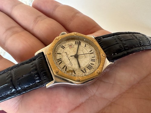 1970's Authentic Rare Saddam Hussein Watch Special Edition Automatic Gold Bezel - Picture 20 of 24