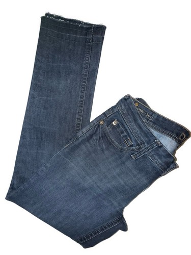 DL1961 Emma 4-Way Stretch 360 Comfort Jeans “Cellar” Wash (Raw Hem, Size 29) - Picture 10 of 11