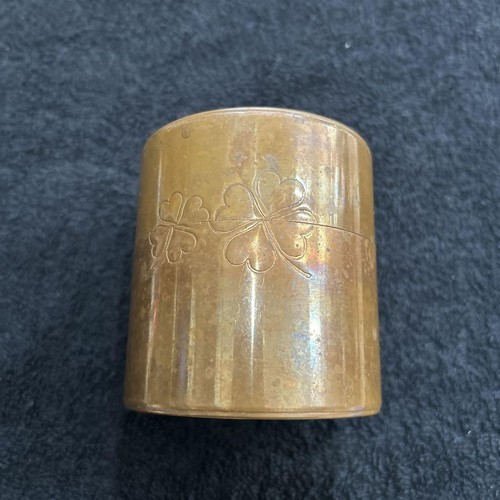 Vintage Used Kaikado Tea Canister Height 85mm x Diameter 80mm copper 2 - Picture 7 of 9