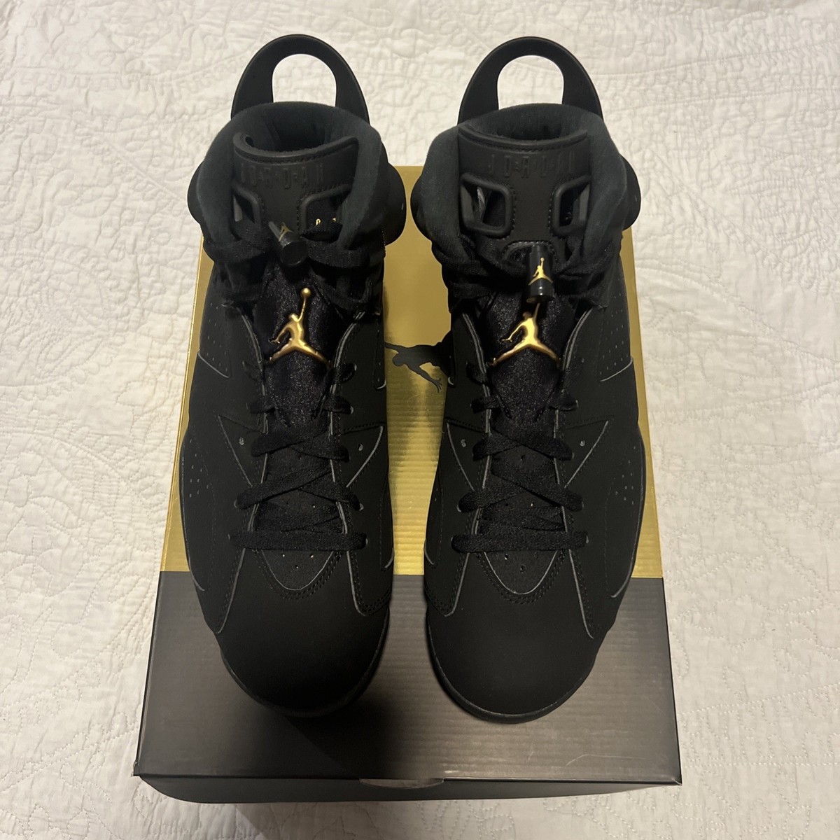 Air Jordan 6 DMP Black/Gold 2020 Men's Sneakers Size 11.5