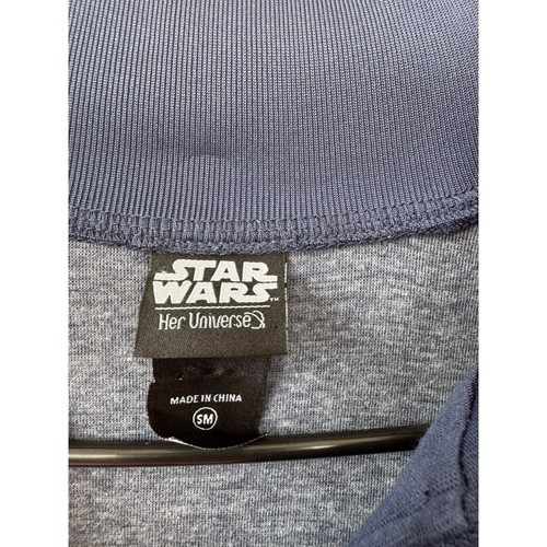 Star Wars Her Universe Kessel Crew Jacket S Rainbow Stripes Millennium Falcon - Picture 4 of 6