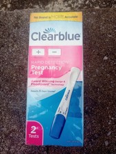 Clearblue Rapid Detection Pregnancy Test 2pk EXP 06/2022