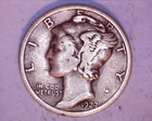 1927  Mercury Head Silver Dime  **126-6A