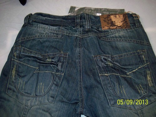 International Male "Smash" Men's Blue Denim Jeans Style #J685 Size 30 - Picture 4 of 6