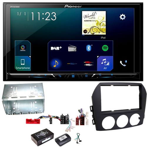 Pioneer SPH-DA230DAB CarPlay Android Auto Einbauset für Mazda MX-5 NC FL - Bild 1 von 1