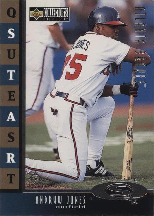 1998 Upper Deck Collector's Choice - Andruw Jones #SQ8 - 1 of 1