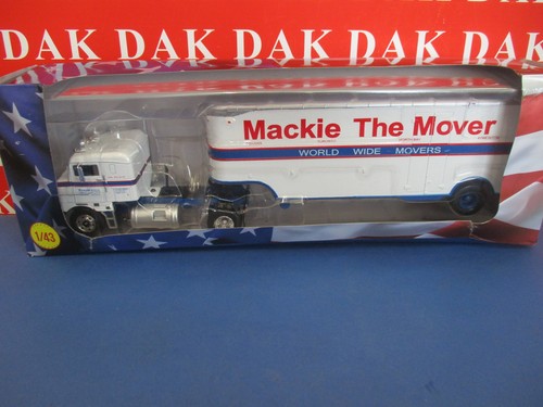Die cast 1/43 Modellino Camion Truck Kenworth Bullnose Mackie the Mover 1951 - Foto 9 di 9
