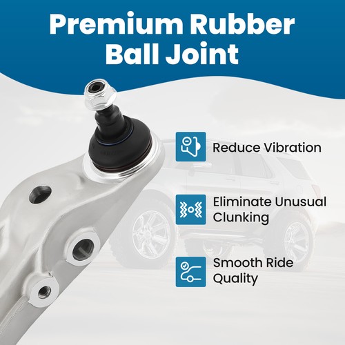 Front Upper Lower Control Arms For 2008-2013 Maserati Quattroporte GranTurismo - Picture 3 of 12