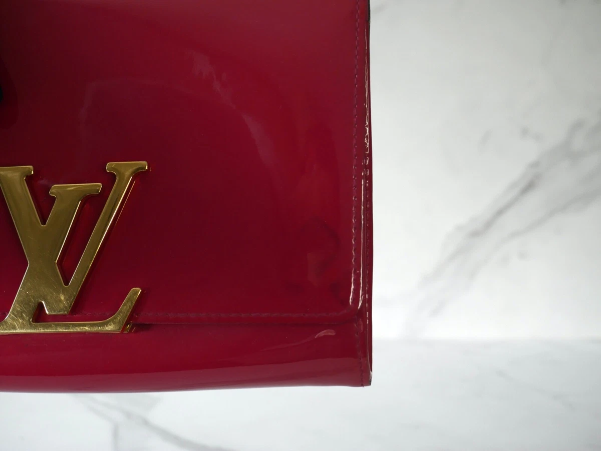 Louis Vuitton, Patent Leather Louise Clutch