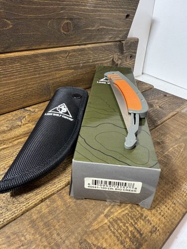 Benchmade Lone Wolf Knives Big Creek Filet Folding Knife 40041, Nylon Sheath NOS - Picture 4 of 4