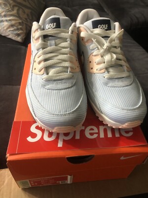 シューズ 26cm Nike AIR MAX 90 G NRG Seersucker Nike Air Max 90 Golf NRG Seersucker for Sale | Authenticity