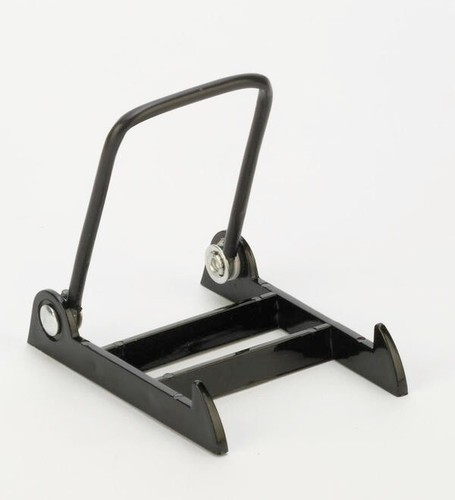 (1 ) Acrylic Adjustable DISPLAY STAND MEDIUM BLACK Plate Bowl Tile Book - Picture 2 of 8