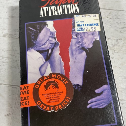 Fatal Attraction VHS Michael Douglas Anne Archer NEW Sealed. Hi Fi. Watermark. - Picture 10 of 11