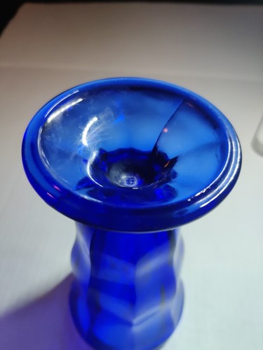 Cobalt Blue Fountainware Glass - Picture 3 of 5