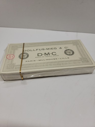 DMC Vintage Box Sealed Dollfus Mieg FlossYarn #221 Very Dark Shell Pink24Skeins