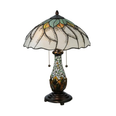 Meyda Lighting 22.5'H Videira Florale Table Lamp - 139604