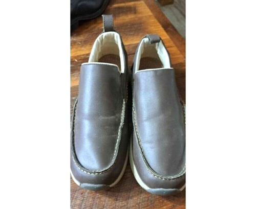 Duluth Trading Mens Shoes 12 Medium Warm Brown - Picture 3 of 5