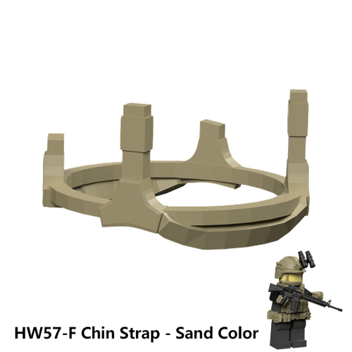 Modern Brick Warfare Series Forces Helmet Tactical Eyepiece Gear for Minifigures - Picture 23 of 27