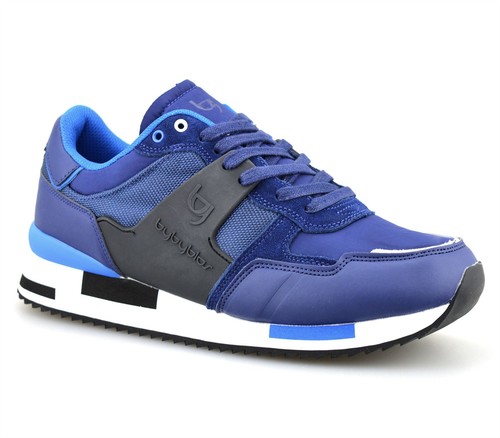 Mens Leather Suede Casual Lace Up Walking Running Gym Sports Trainers Shoes Size - Picture 5 of 38