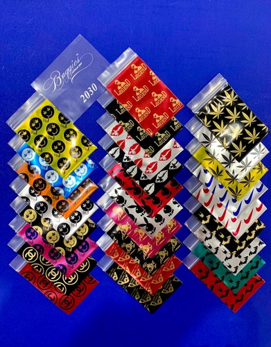 BaggiesSince1987 - Bolsas de diseño con sello de cremallera de 2" X 3" 2030 impresión metálica, 👀Detalles🔽 - Imagen 27 de 73