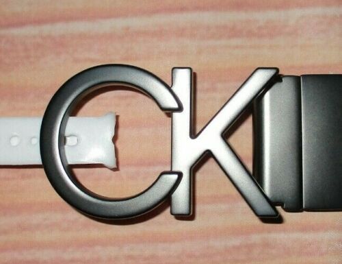 MENS CALVIN KLEIN BLACK BROWN REVERSIBLE BELT SIZE M (34/36) - Picture 2 of 3