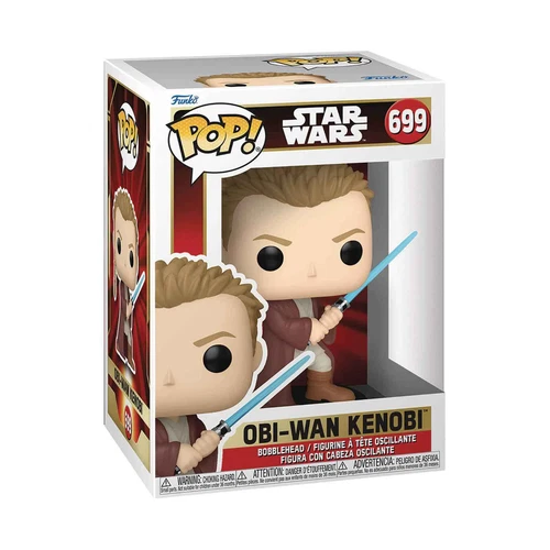 Pop Star Wars Phamtom Menace 25th Anniversary  OBI-Wan Kenobi Vinyl Figure