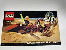 LEGO® Bauanleitung Star Wars 7104 Desert Skiff Instruction NEU 65