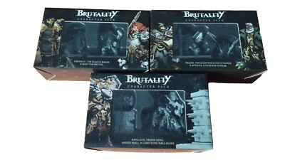 3 Brutality Charakter Pack Rang'oth, Trajan, Crawley 