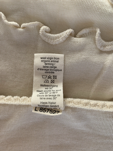 Hessnatur Unterkleid Nachthemd Wolle/Seide Gr. 36/38 sehr selten! - Bild 4 von 7