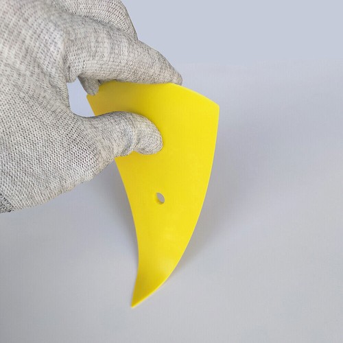 2X Car Window Tint Triangle Squeegee Film Installation Scraper Cleaning Tools - Foto 6 di 14