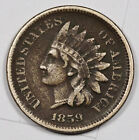 1859 Indian Head Cent. Vf Detail. 204683