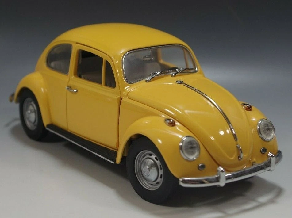 ЛИТАЯ МОДЕЛЬ АВТОМОБИЛЯ ФОЛЬКСВАГЕН ЖУК 1967 FRANKLIN КАК НОВАЯ МАСШТАБ 1:24 - Изображение 3 из 4