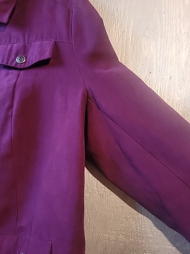 Jacket/Blazer (Studio Works)~Size 12, Color Purple, Lined, Lightweight - Picture 7 of 11