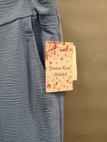 Jenna Rose Women's PXL Pants Blue Casual Slacks Summertime Cool Comfortable NWT - Picture 4 of 7