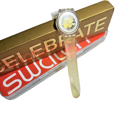 Swatch Gent So Fresh GE102 Watch 2002 Tested Working Swiss Made