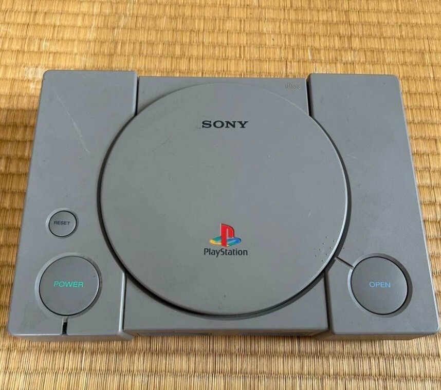 Sony PlayStation 1 PS1 SCPH-9000 Gray Game Console Japanese