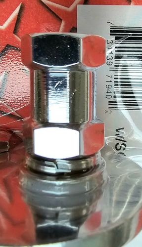 Procomm Round Bar Uchwyt lusterka z wytrzymałym kołkiem 1 1/8" do przewoźników towarowych - Zdjęcie 4 z 4