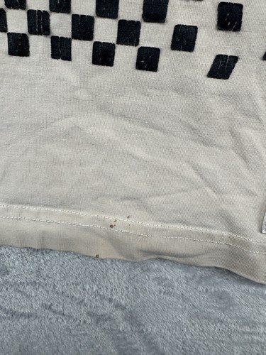 Camiseta Post Juego Roja Negra Manga Corta Gráfica Carreras de Coches DEFECTO LEER - Imagen 7 de 7