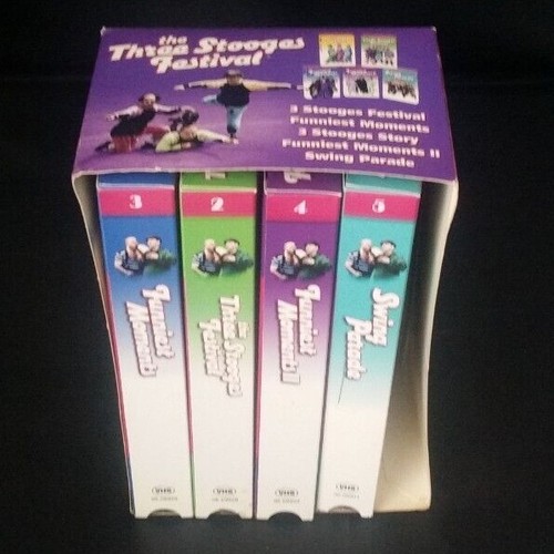 The Three Stooges VHS Tapes - Picture 2 of 4