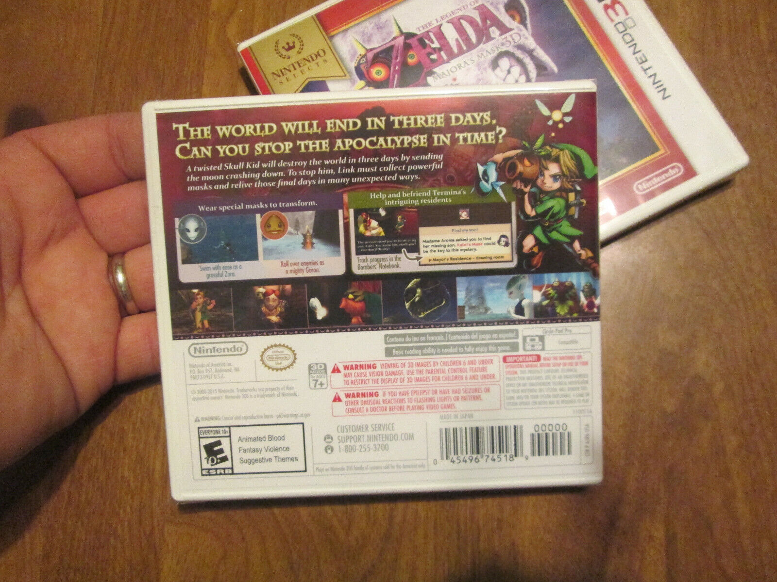 The Legend of Zelda: Majora's Mask 3D - Nintendo Selects Edition  forNintendo 3DS