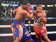 Kell Brook & Shawn Porter Signed Photo 16x12 - Pound4Pound COA