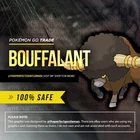 Bouffalant Pokemon #626 GO
