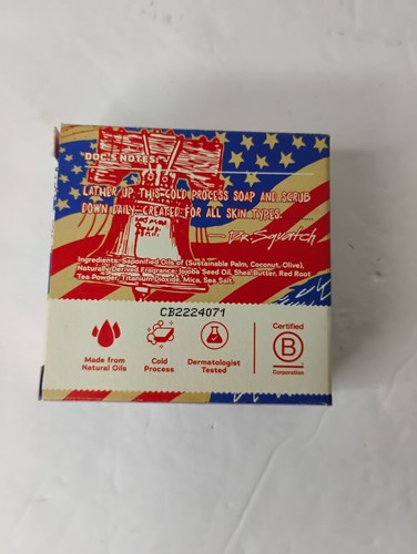 Dr.Squatch Freedom Fresh Soap Bar 5 oz (Limited Edition) Lot Of 5 - Picture 4 of 5