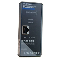 Foxboro Invensys FBM233 P0926GX FDSI Redundant Ethernet Communications
