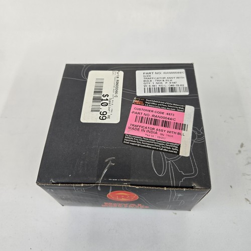 ROYAL ENFIELD® CONJUNTO DE TRAFATOR CON BOMBILLA FRH y RLH RAN00044/C - Imagen 7 de 7