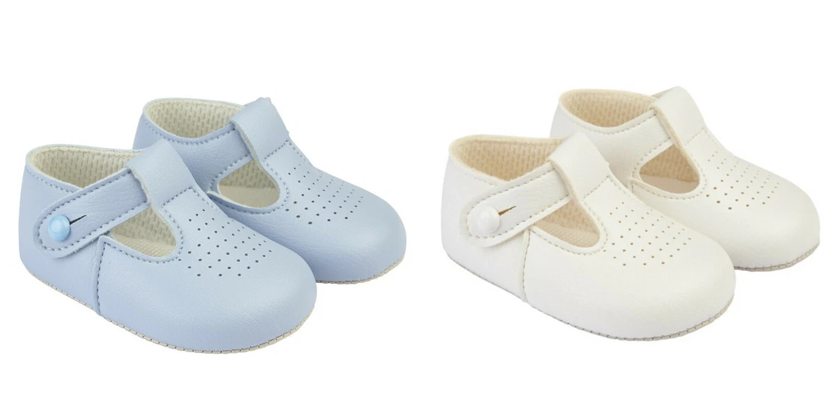 Baby white pram shoes sale
