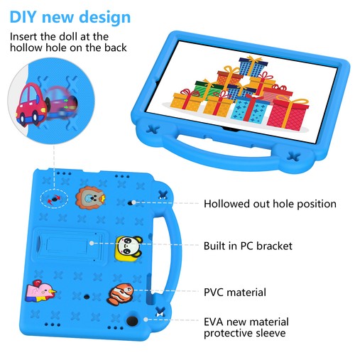 For Samsung Galaxy Tab A9 Plus 11" Kids Case Shockproof Cover + Screen Protector - Picture 8 of 18