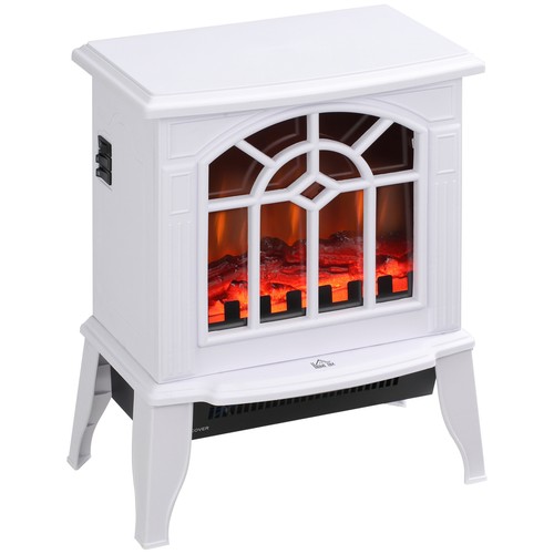 18" 1500W/750W Freestanding Electric Fireplace Space Heater for Indoor Use Small - Picture 11 of 11