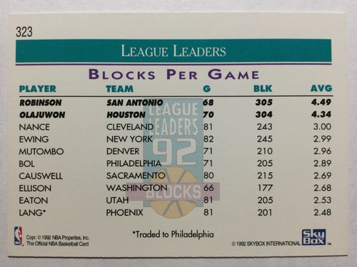 1992-93 NBA HOOPS Cards (251 - 500) - Pick From List - Picture 96 of 296