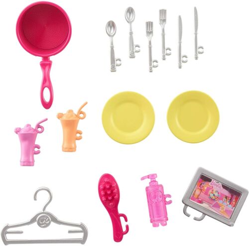 Mattel FXG55 Barbie - Casa amoblada portatil - Set de juguete y accesorios - Imagen 5 de 6